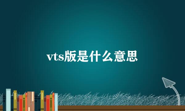 vts版是什么意思