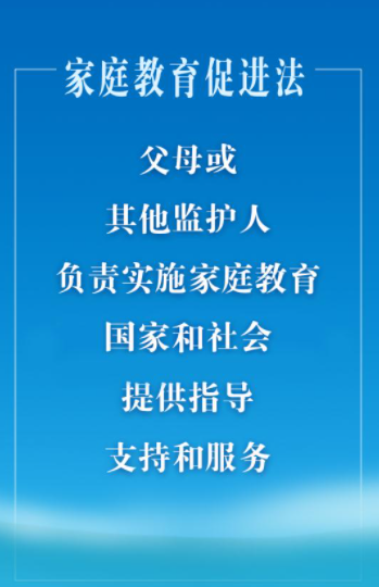 家庭教育促进法表决通过，这一律法具体应该怎样实施？