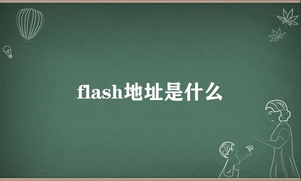 flash地址是什么