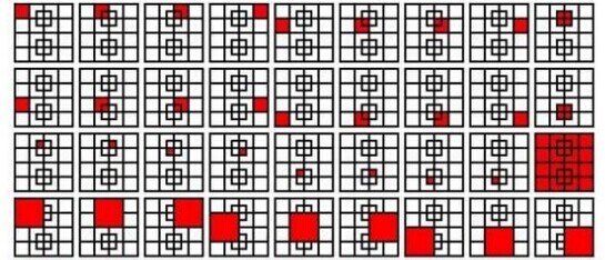 他们说有44个正方形。求图解！！