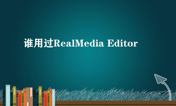 谁用过RealMedia Editor