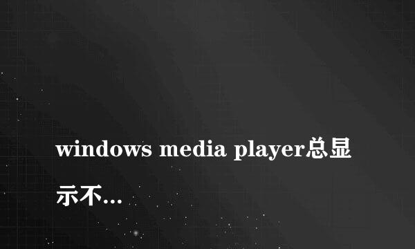 
windows media player总显示不支持用于压缩该文件的编解码器
