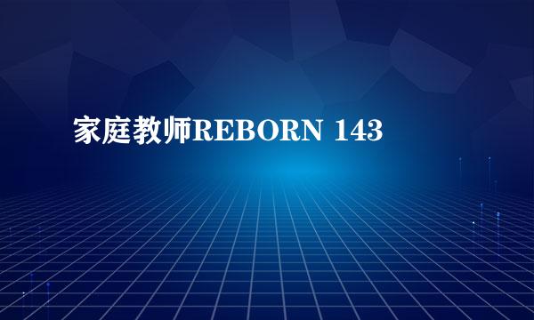 家庭教师REBORN 143