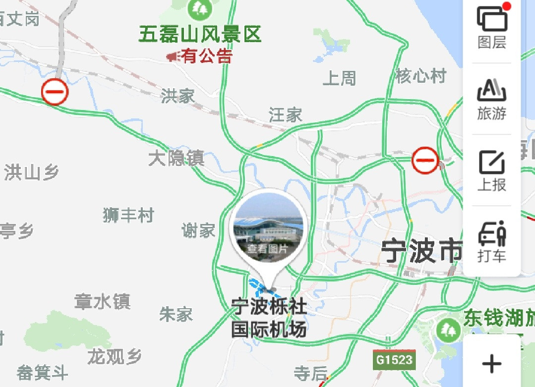 宁波机场在宁波什么位置?