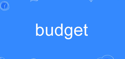 budget什么意思