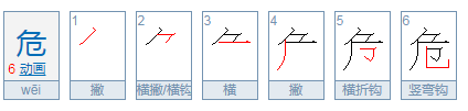 危的偏旁部首是什么，怎么称呼它啊