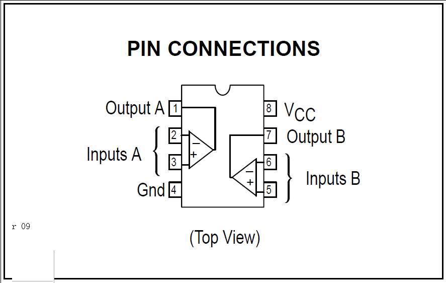 LM393的管脚图及其工作原理