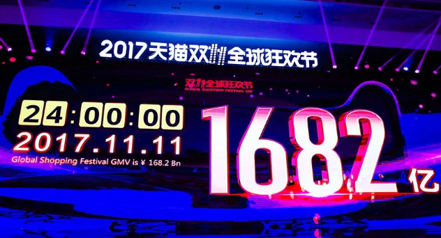 2017双11有多少商家交易额过亿？