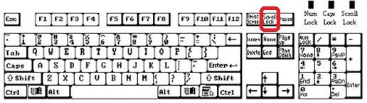 ScrLK键在哪里？