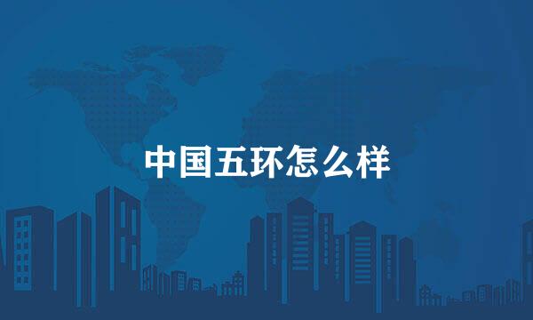 中国五环怎么样