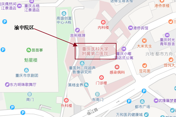 重庆医科大学附属二院在什么地方