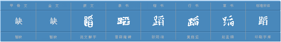 蹈字怎么组词