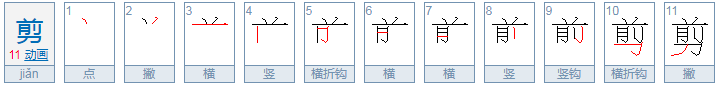 理发师出门会带什么？打一个字