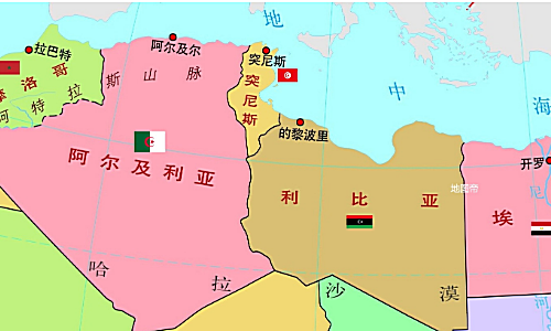 非洲54个国家名单