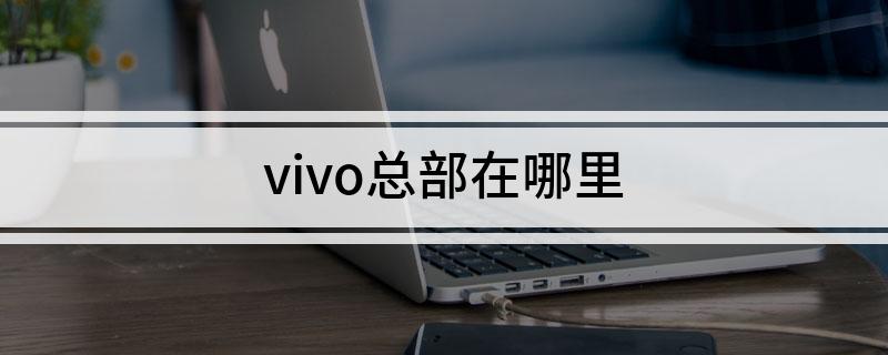 vivo总部在哪里