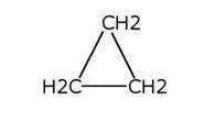 环丙烷的结构简式怎么写？谢谢！