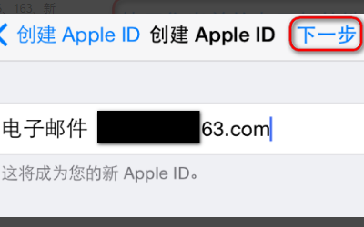 请输入有效的电来自子邮件地址作为您的Appleld