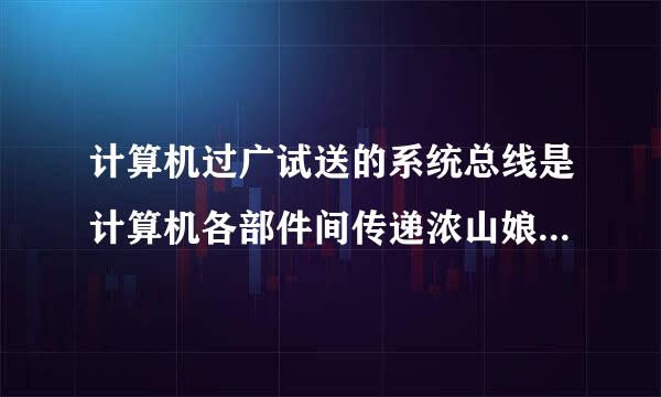 计算机过广试送的系统总线是计算机各部件间传递浓山娘买胜时协间信息的公共通道,它分