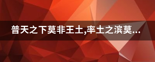 普天之下莫非王土,率土之滨莫非王臣.主角当皇帝统一天下玄幻的小说