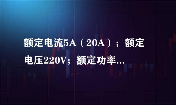 额定电流5A（20A）；额定电压220V；额定功率3200W的家用电表可否同时负载3P柜机空调和2000W电器？