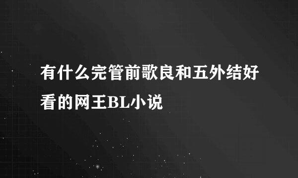 有什么完管前歌良和五外结好看的网王BL小说