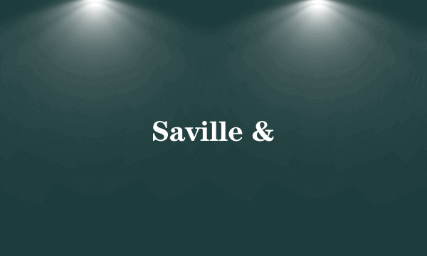 Saville &