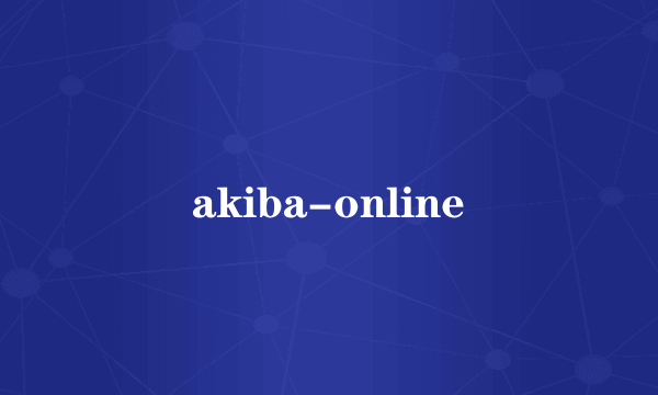 akiba-online