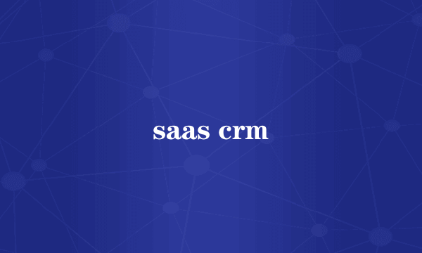 saas crm