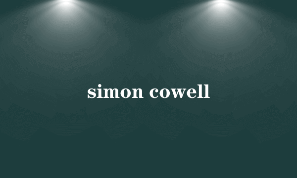 simon cowell