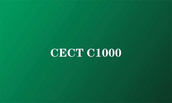 CECT C1000