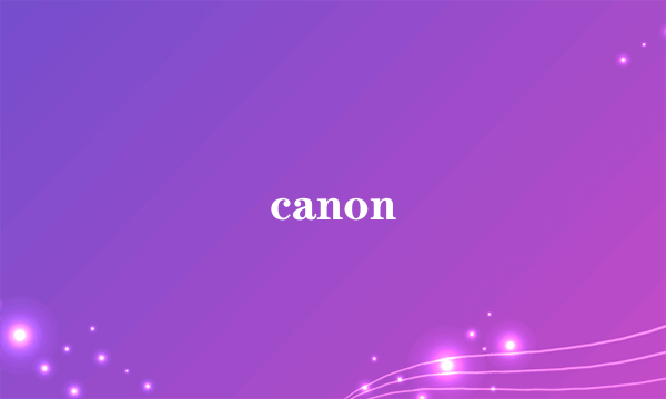 canon