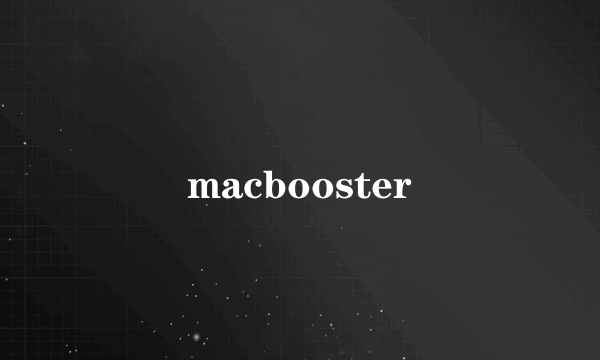 macbooster