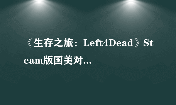 《生存之旅：Left4Dead》Steam版国美对战平台联机教程