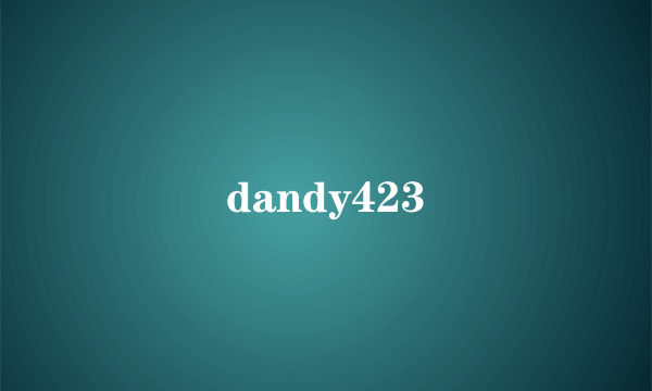 dandy423