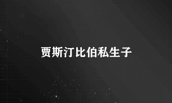 贾斯汀比伯私生子