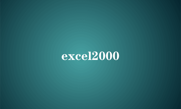 excel2000